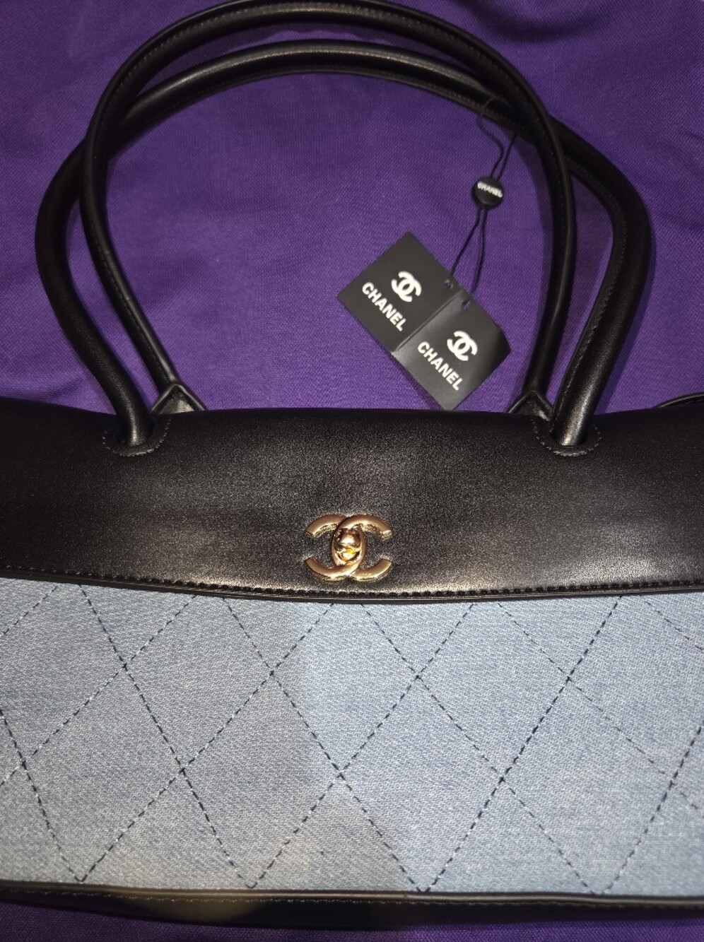New Insp/ Shoulder /hand Bag 2 Tone